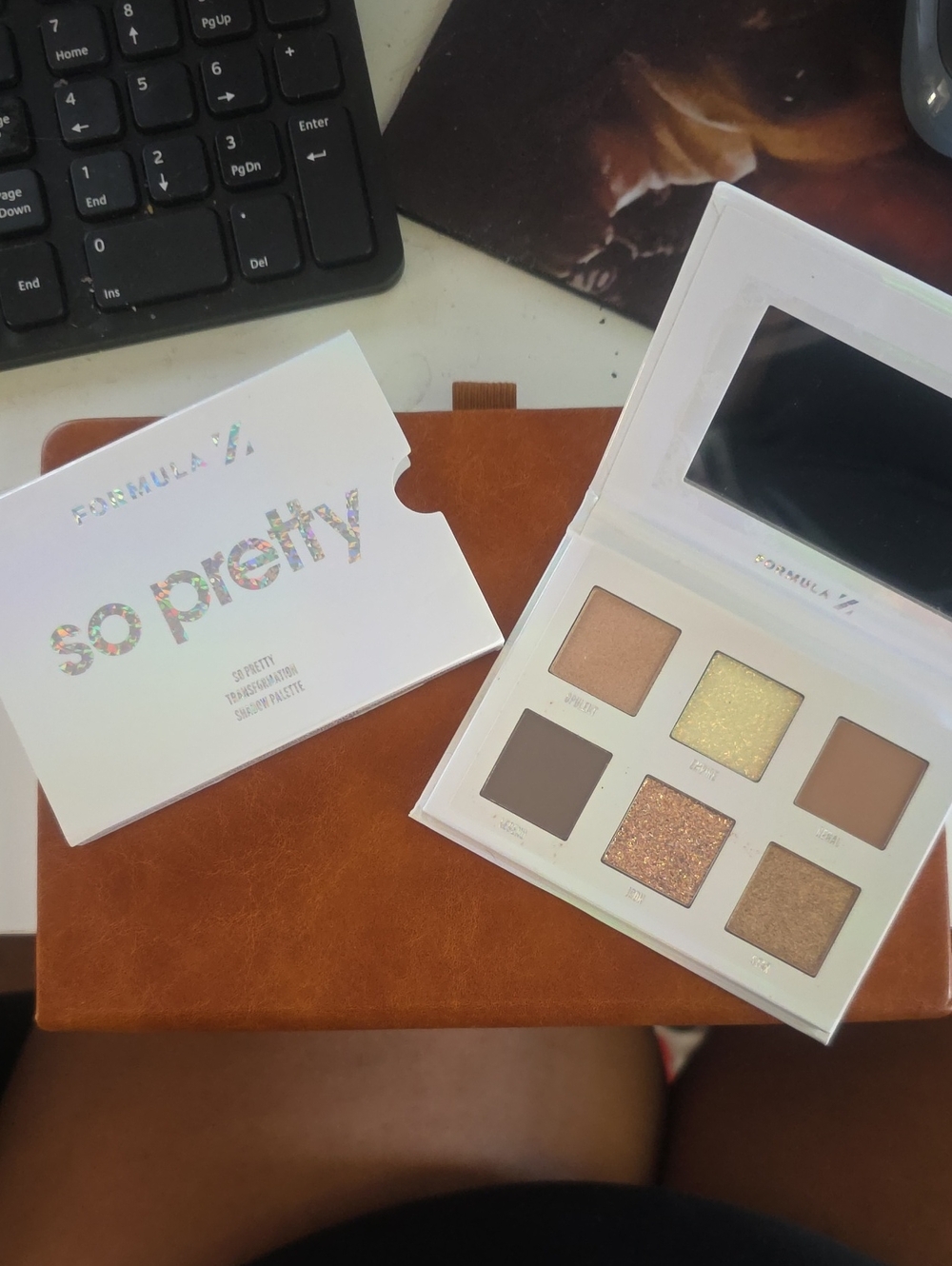 Formula Z- "So Pretty" Eyeshadow Palette  - Neutral Shimmer Set